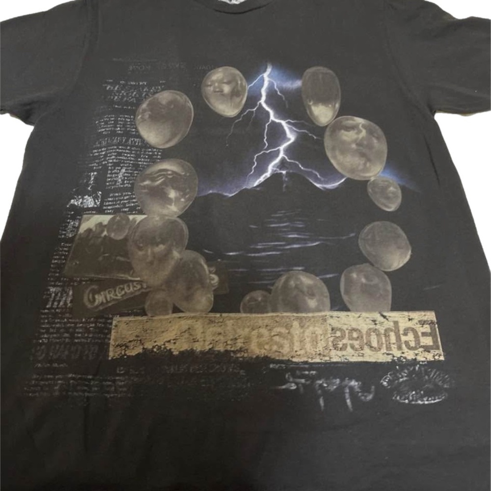 Graphic Black T-Shirt Travis Scott Utopia Tour